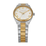 Michael Kors Lennox Three-Hand White Dial Two Tone Steel Strap Watch for Women - MK7464 Buy Now By Michael Kors