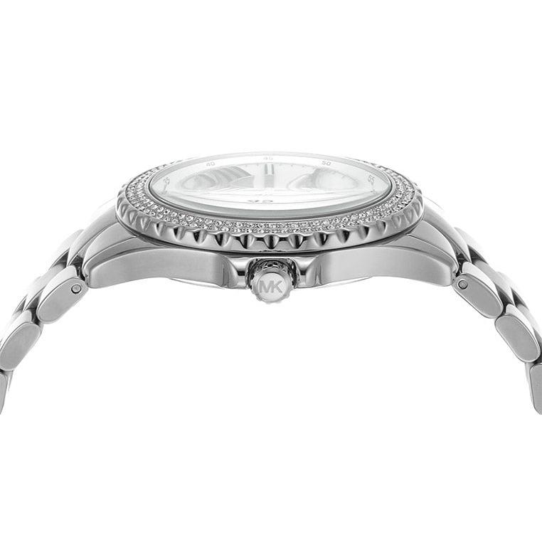Michael Kors Everest Three hand Silver Dial Silver Steel Strap Watch For Women - MK7403 Buy Now By Michael Kors