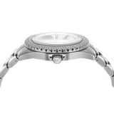 Michael Kors Everest Three hand Silver Dial Silver Steel Strap Watch For Women - MK7403 Buy Now By Michael Kors
