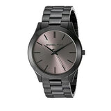 Michael Kors Slim Runway Black Dial Black Steel Strap Watch for Men - MK8507 Buy Now By Michael Kors
