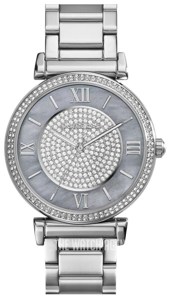 Michael Kors Caitlin Crystal Dial Silver Steel Strap Watch for Women - MK3331 Buy Now By Michael Kors