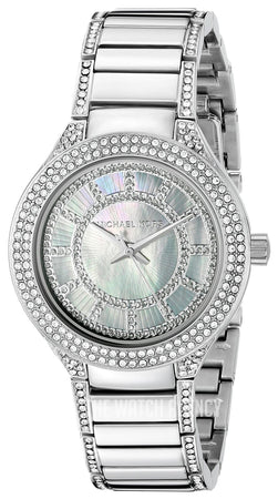 Michael Kors Kerry Mother of Pearl Dial Silver Strap Watch for Women - MK3480 Buy Now By Michael Kors