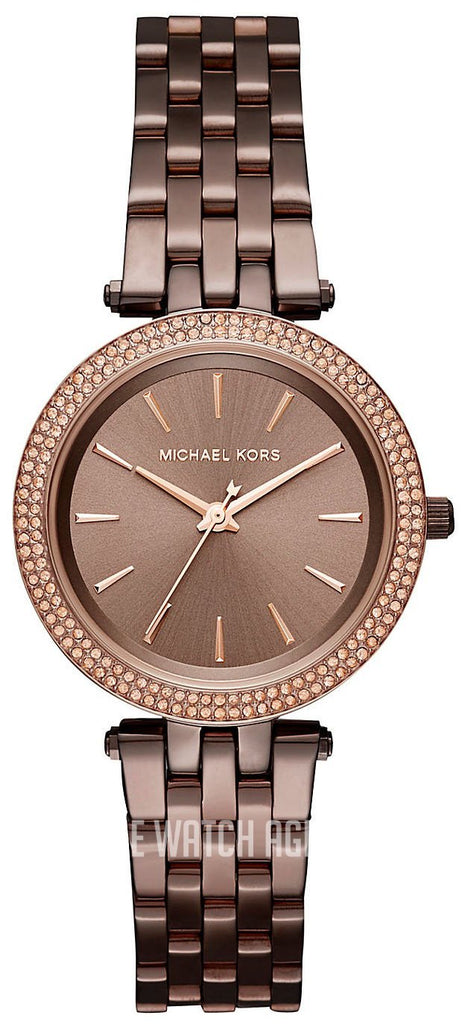 Michael Kors Darci Quartz Brown Dial Brown Steel Strap Watch For Women - MK3553 Buy Now By Michael Kors