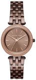 Michael Kors Darci Quartz Brown Dial Brown Steel Strap Watch For Women - MK3553 Buy Now By Michael Kors