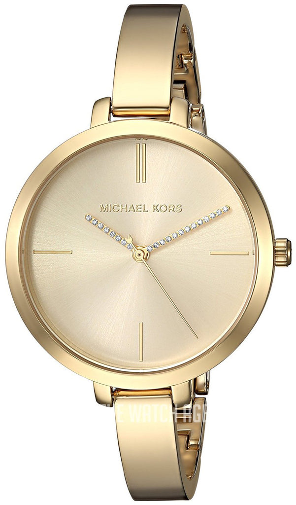 Michael Kors Jaryn Quartz Gold Dial Gold Steel Strap Watch For Women - MK3734 Buy Now By Michael Kors