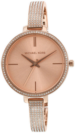 Michael Kors Jaryn Quartz Rose Gold Dial Rose Gold Steel Strap Watch For Women - MK3785 Buy Now By Michael Kors