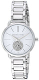 Michael Kors Portia Quartz Silver Dial Silver Steel Strap Watch For Women - MK3837 Buy Now By Michael Kors