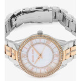 Michael Kors Lauryn Mother of Pearl Dial Two Tone Steel Strap Watch For Women - MK3979 Buy Now By Michael Kors