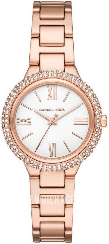 Michael Kors Taryn Quartz White Dial Rose Gold Steel Strap Watch For Women - MK4460 Buy Now By Michael Kors
