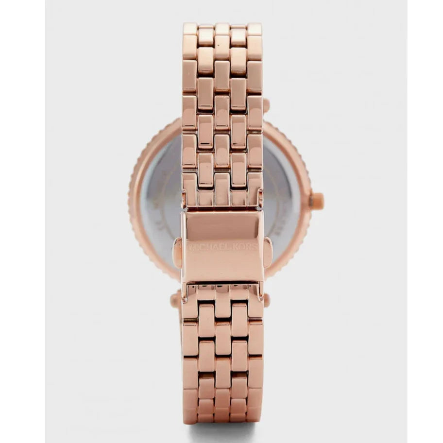 Michael Kors Darci Quartz Rose Gold Dial Rose Gold Steel Strap Watch For Women - MK4514 Buy Now By Michael Kors