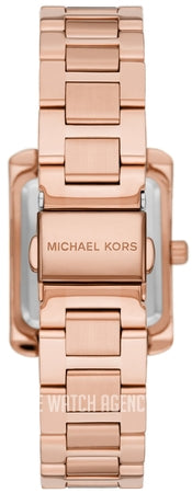 Michael Kors Emery Three-Hand Crystals Silver Dial Rose Gold Steel Strap Watch for Women - MK4641 Buy Now By Michael Kors