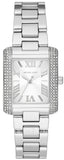 Michael Kors Emery Three-Hand Crystals White Dial Silver Steel Strap Watch for Women - MK4642 Buy Now By Michael Kors