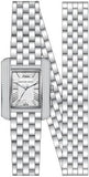 Michael Kors Emery Pave Double Wrap White Dial Silver Steel Strap Watch for Women - MK4834 Buy Now By Michael Kors