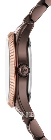 Michael Kors Lexington Three-Hand Brown Dial Brown Steel Strap Watch for Women - MK4844 Buy Now By Michael Kors