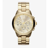 Michael Kors Bradshaw Chronograph Gold Dial Gold Steel Strap Watch For Women - MK5777 Buy Now By Michael Kors