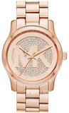 Michael Kors Runway Rose Gold Dial Rose Gold Steel Strap Watch For Women - MK5853 Buy Now By Michael Kors