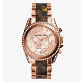 Michael Kors Blair Rose Gold Dial Two Tone Steel Strap Watch For Women - MK5859 Buy Now By Michael Kors
