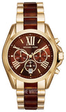 Michael Kors Bradshaw Chronograph Burgundy Dial Two Tone Steel Strap For Women - MK6269 Buy Now By Michael Kors