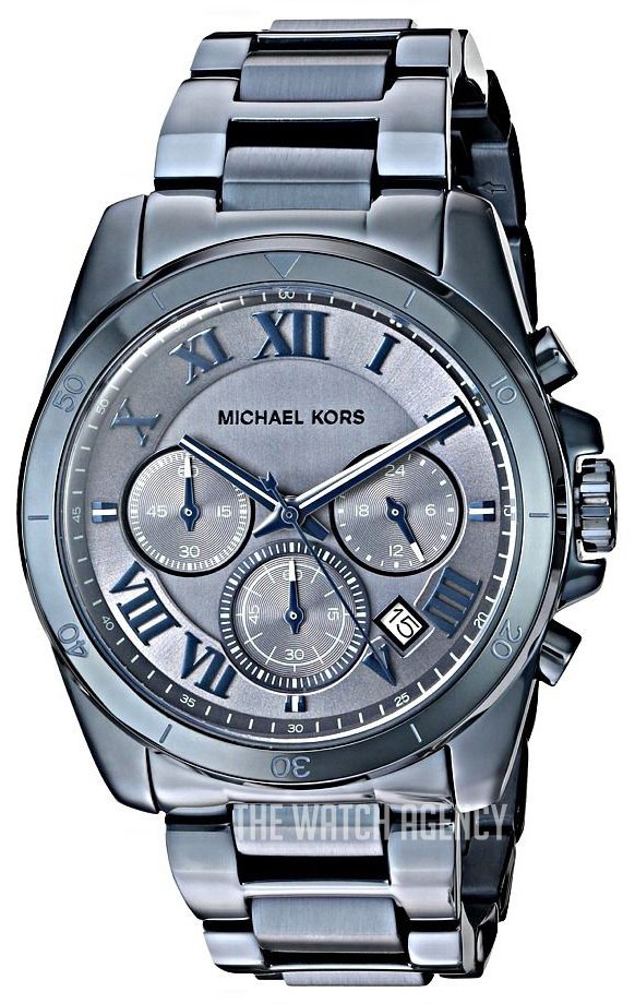 Michael Kors Brecken Chronograph Quartz Blue Dial Blue Steel Strap Watch For Men - MK6361 Buy Now By Michael Kors