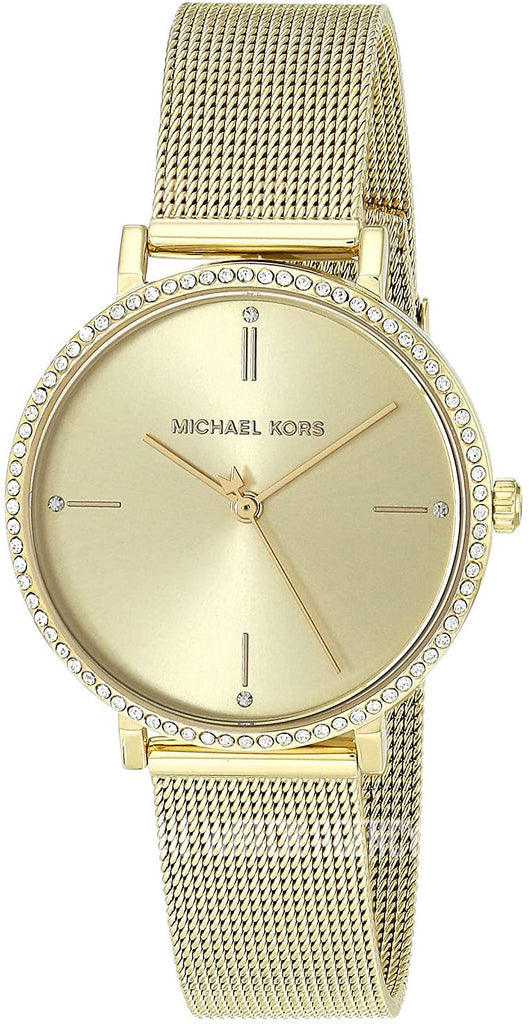 Michael Kors Darci Quartz Gold Dial Gold Mesh Strap Watch for Women - MK7121 Buy Now By Michael Kors