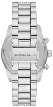 Michael Kors Lexington Chronograph White Dial Silver Steel Strap Watch For Women - MK7243 Buy Now By Michael Kors