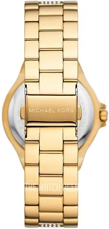Michael Kors Lenox Three Hand Silver Dial Gold Steel Strap Watch For Women - MK7361 Buy Now By Michael Kors