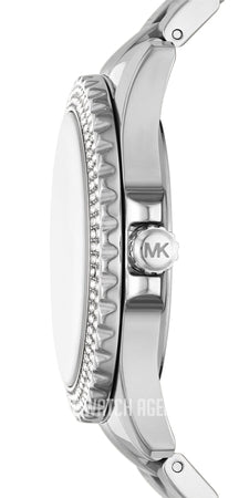 Michael Kors Everest Three hand Silver Dial Silver Steel Strap Watch For Women - MK7403 Buy Now By Michael Kors