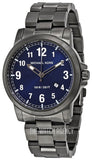 Michael Kors Paxton Analog Blue Dial Grey Steel Strap Watch For Men - MK8499 Buy Now By Michael Kors