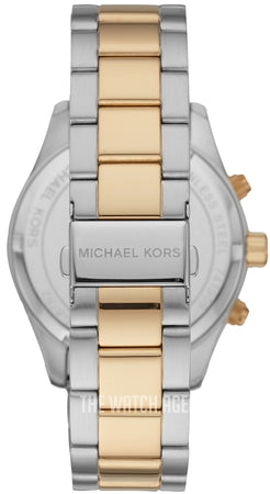 Michael Kors Layton Chronograph Black Dial Two Tone Steel Strap Watch For Men - MK8784 Buy Now By Michael Kors