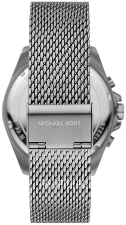 Michael Kors Brecken Chronograph Grey Dial Silver Mesh Strap Watch For Men - MK8868 Buy Now By Michael Kors