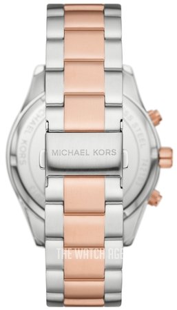 Michael Kors Layton Chronograph Black Dial Two Tone Steel Strap Watch For Men - MK8913 Buy Now By Michael Kors