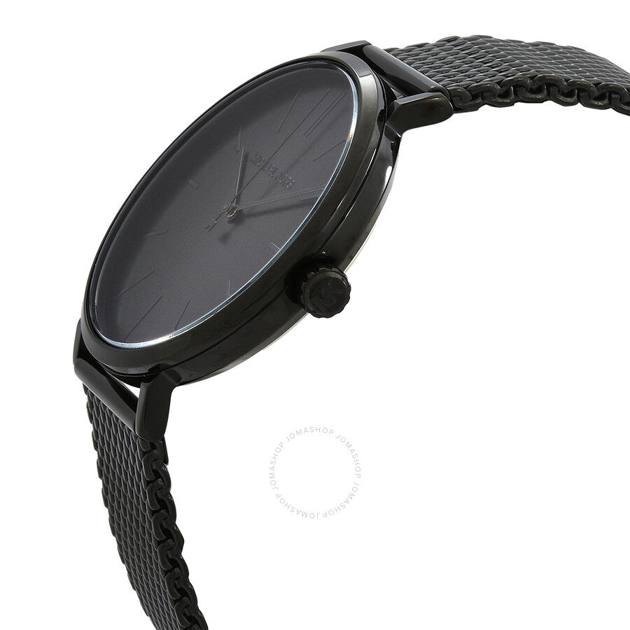 Michael Kors Auden Three-Hand Black Dial Black Mesh Strap Watch for Men - MK7152 Buy Now By Michael Kors