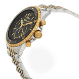 Michael Kors Bayville Chronograph Black Dial Two Tone Steel Strap Watch For Women - MK8872 Buy Now By Michael Kors