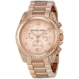 Michael Kors Blair Rose Gold Dial Rose Gold Steel Strap Watch for Women - MK5263 Buy Now By Michael Kors
