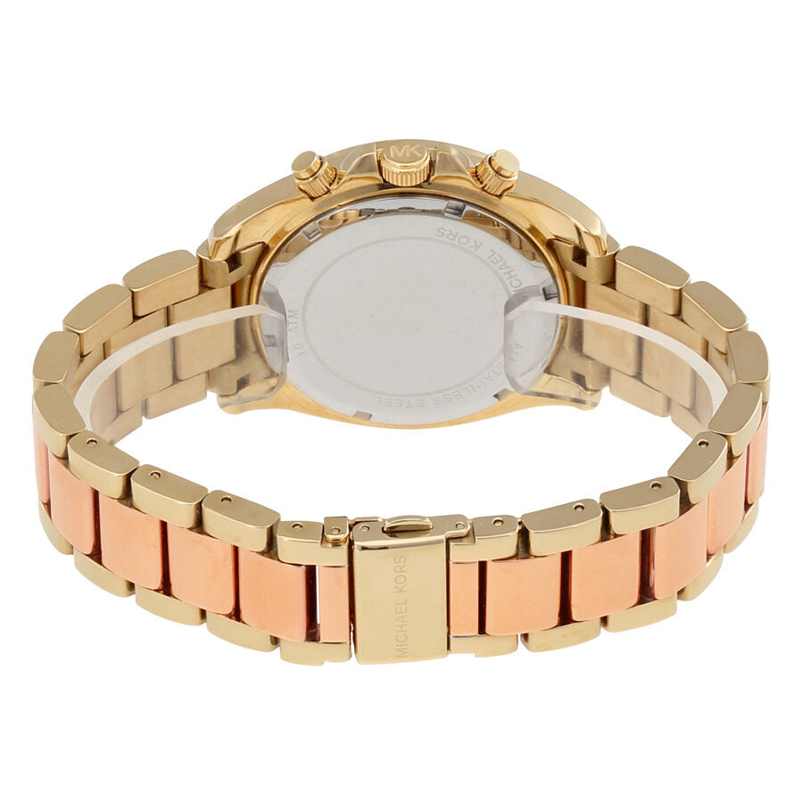 Michael Kors Blair Chronograph Rose Gold Dial Two Tone Steel Strap Watch for Women - MK6316 Buy Now By Michael Kors