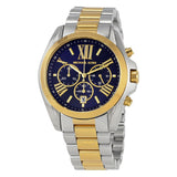 Michael Kors Bradshaw Blue Dial Two Tone Steel Strap Watch for Women - MK5976 Buy Now By Michael Kors