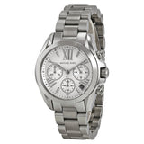 Michael Kors Bradshaw Chronograph Silver Dial Silver Steel Strap Watch for Women - MK6174 Buy Now By Michael Kors