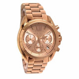 Michael Kors Bradshaw Chronograph Rose Gold Dial Rose Gold Steel Strap Watch for Women - MK5799 Buy Now By Michael Kors