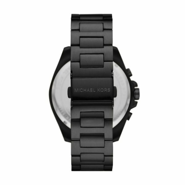 Michael Kors Brecken Chronograph Black Dial Black Steel Strap Watch For Men - MK8858 Buy Now By Michael Kors