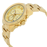 Michael Kors Brecken Chronograph Gold Dial Gold Steel Strap Watch For Women - MK6366 Buy Now By Michael Kors