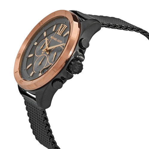 Michael Kors Brecken Chronograph Grey Dial Silver Mesh Strap Watch For Men - MK8868 Buy Now By Michael Kors