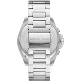 Michael Kors Brecken Chronograph Black Dial Silver Steel Strap Watch For Men - MK8847 Buy Now By Michael Kors