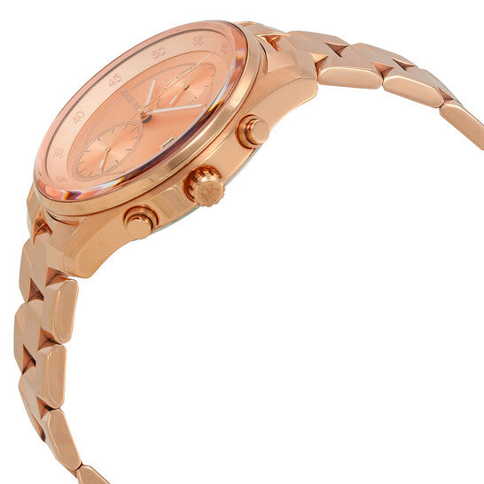 Michael Kors Briar Quartz Rose Gold Dial Rose Gold Steel Strap Watch For Women - MK6465 Buy Now By Michael Kors