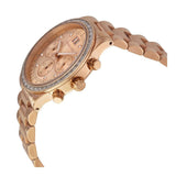 Michael Kors Brinkley Rose Gold Dial Rose Gold Steel Strap Watch for Women - MK6204 Buy Now By Michael Kors