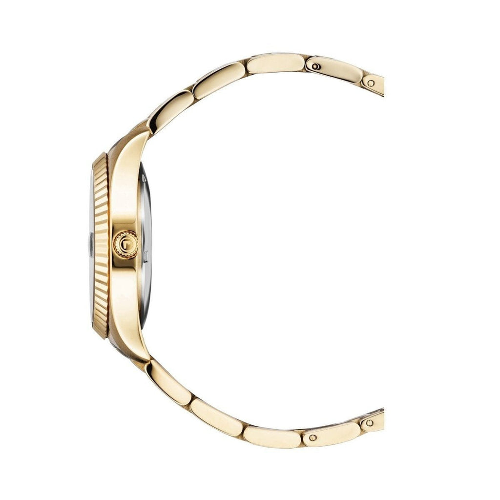 Michael Kors Brinkley Diamonds Gold Dial Gold Steel Strap Watch for Women - MK6187 Buy Now By Michael Kors