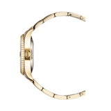 Michael Kors Brinkley Diamonds Gold Dial Gold Steel Strap Watch for Women - MK6187 Buy Now By Michael Kors