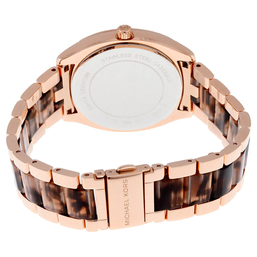 Michael Kors Bryn Rose Gold Dial Two Tone Steel Strap Watch For Women - MK6276 Buy Now By Michael Kors