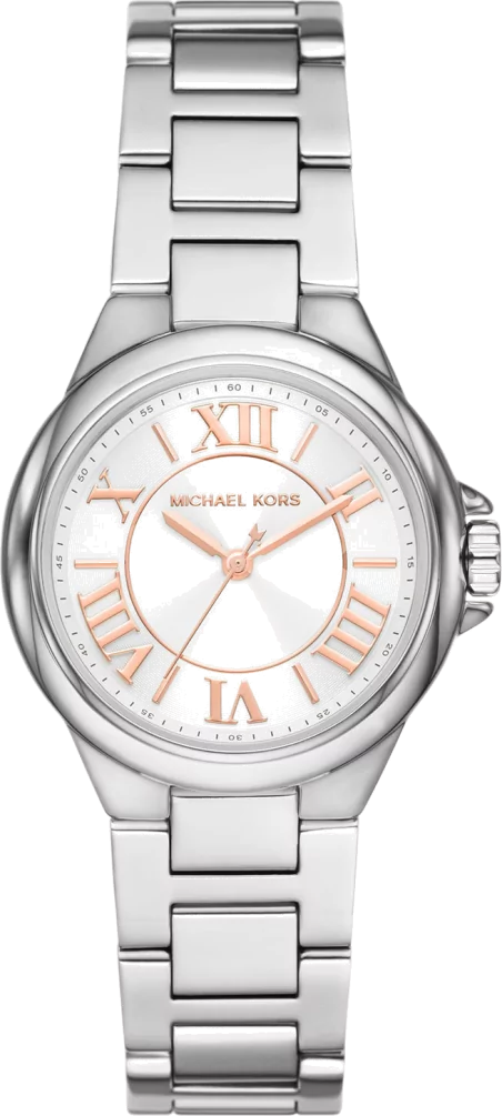 Michael Kors Camille Three Hand Silver Dial Silver Steel Strap Watch For Women - MK7259 Buy Now By Michael Kors