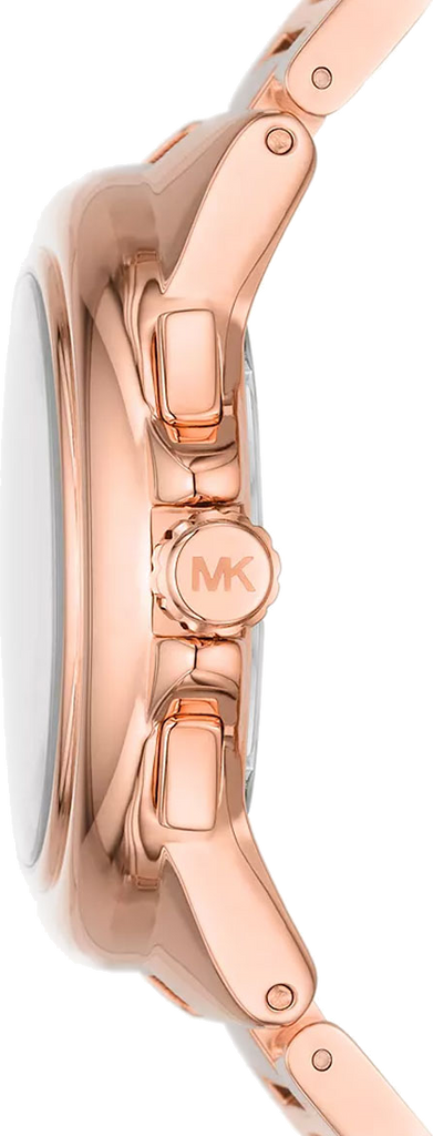 Michael Kors Camille Chronograph White Dial Rose Gold Steel Strap Watch For Women - MK7271 Buy Now By Michael Kors