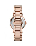 Michael Kors Catlin Black Dial Rose Gold Steel Strap Watch for Women - MK3339 Buy Now By Michael Kors